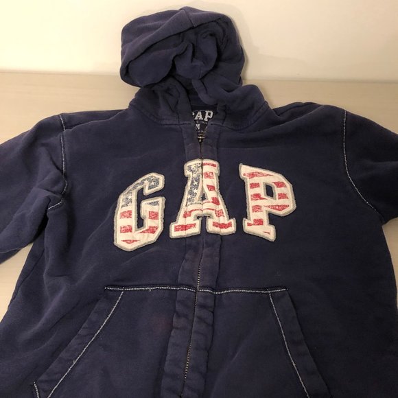 GAP Kids Hooded Zip Up Sweatshirt - Picture 3 of 6